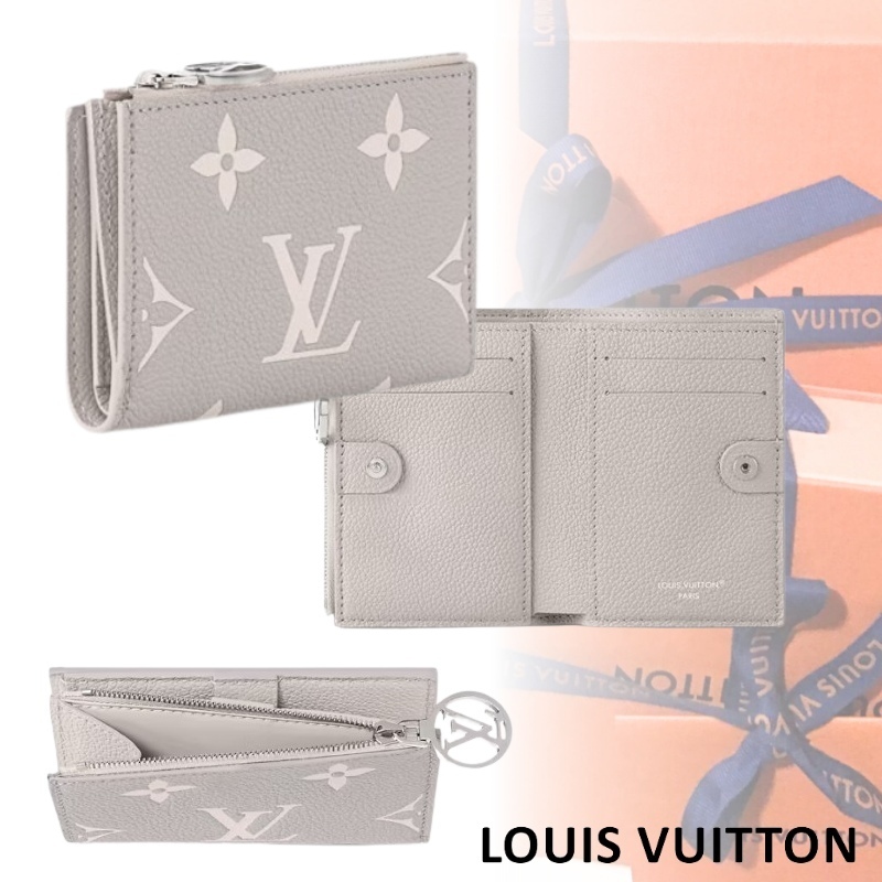 LOUIS VUITTON モノグラム・アンプラント ポルトフォイユ・リサ