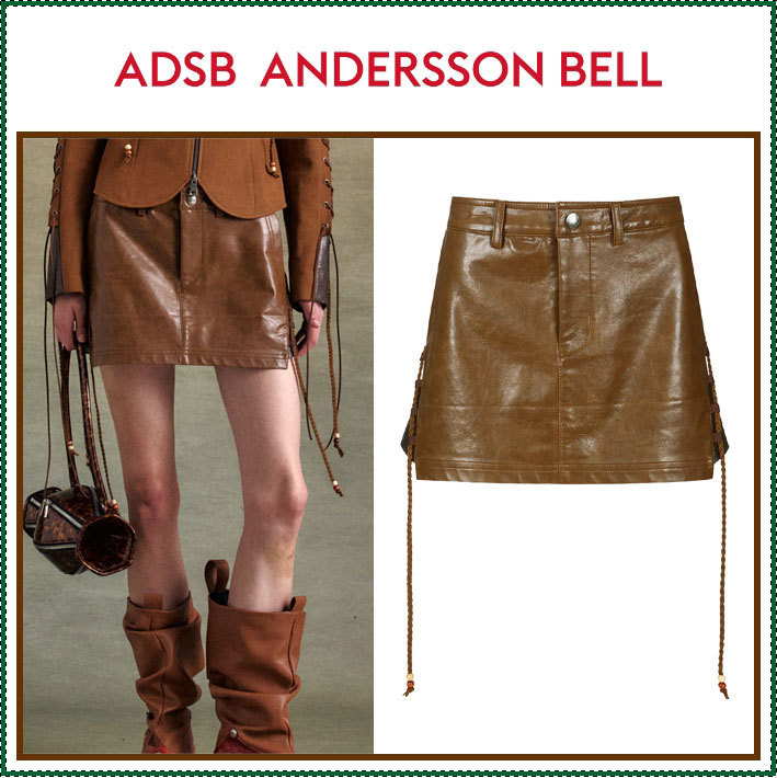【ANDERSSON BELL】 PENNY LACE-UP MICRO SKIRT / 追跡付