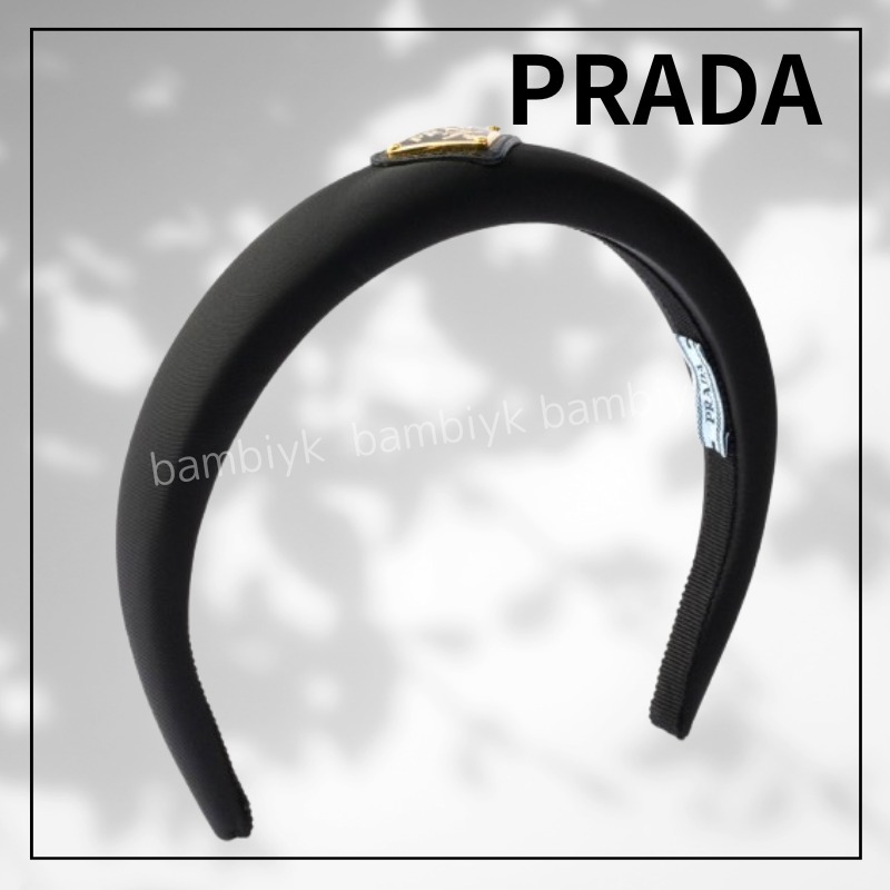 国内配送/関税込【PRADA】 Re-Nylon ヘッドバンド