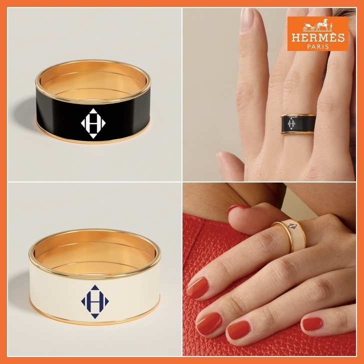 【手を温める】HERMES ユニ リング ミディアムモデル