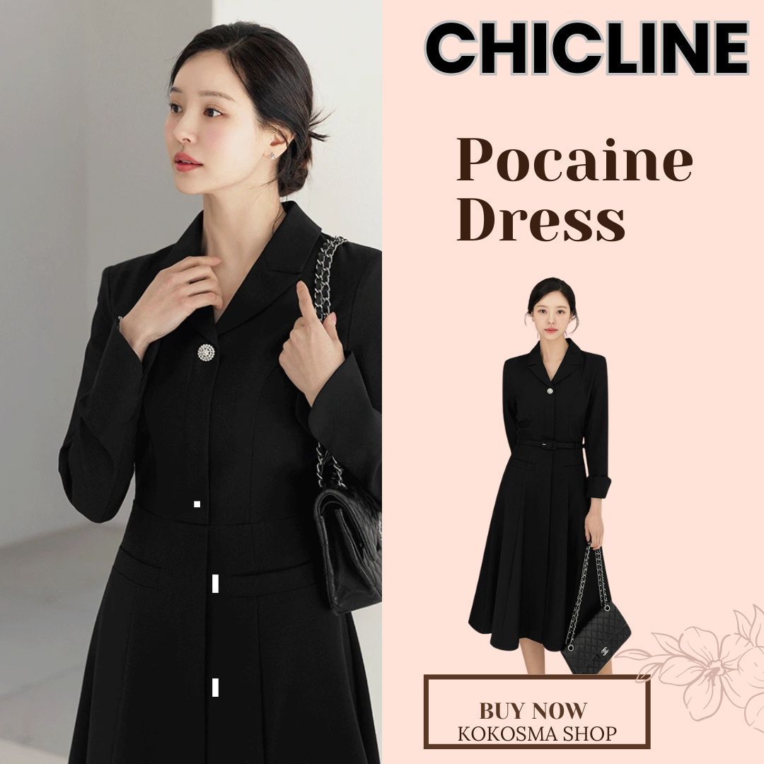 CHICLINE [チックライン] Pocaine Kara Cubic Belt One Piece