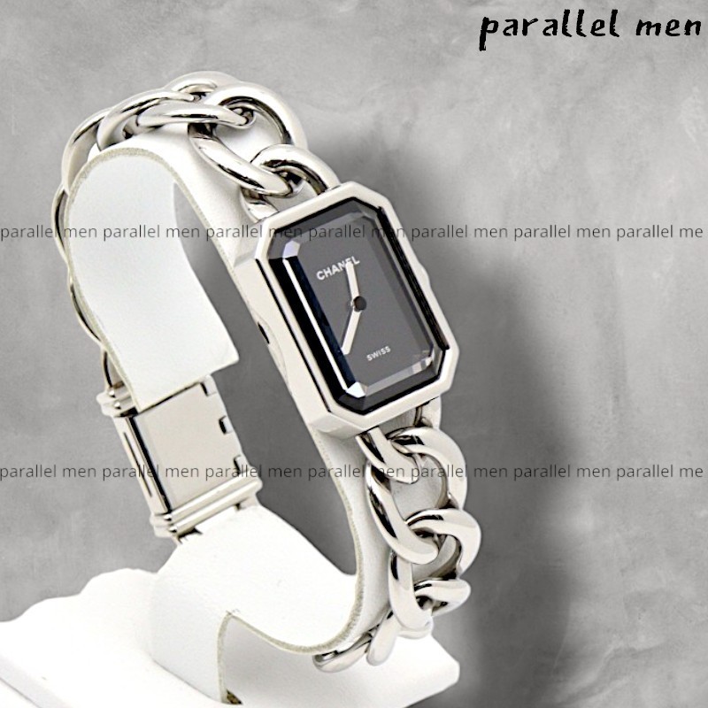 【CHANEL】プレミエール シルバーチェーン ウォッチ 20mm L