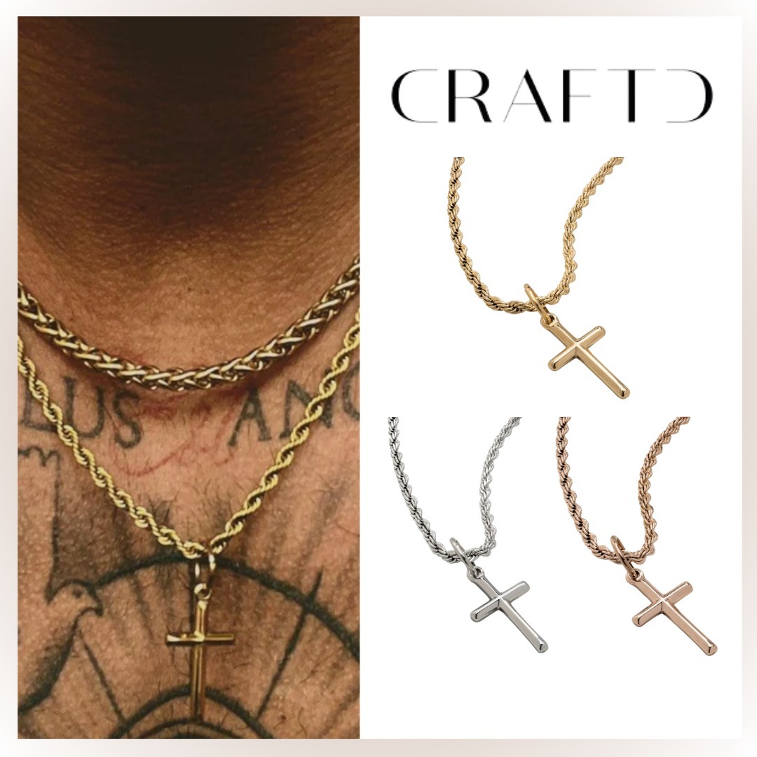 【CRAFTD London】日本未入荷 ★CROSS クロスネックレス