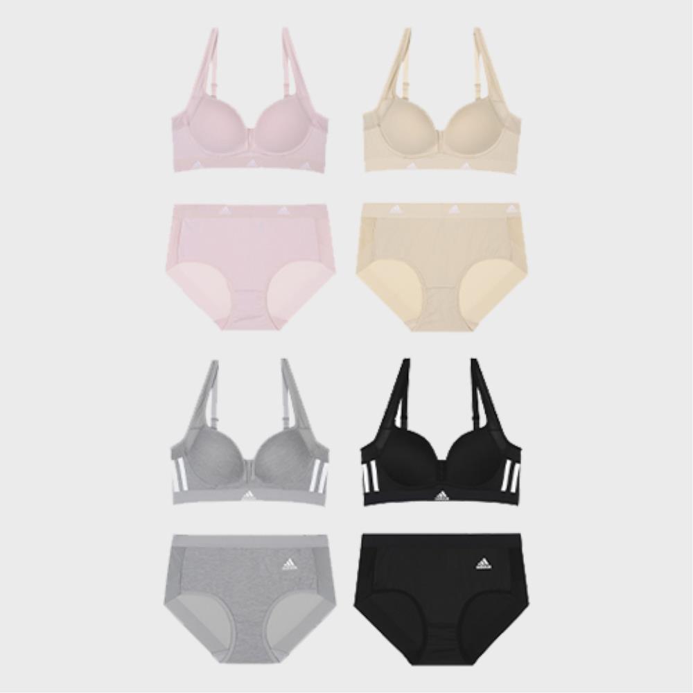 ブラジャー＆ショーツ ^adidas^ Performance Air Moving Support Bra Panties 4PACK AO