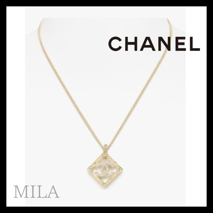 煌びやか♡ラインストーン【CHANEL】シャネル ネックレス CHANEL - シャネル ネックレス ラインストーンの通販 by ♡'s