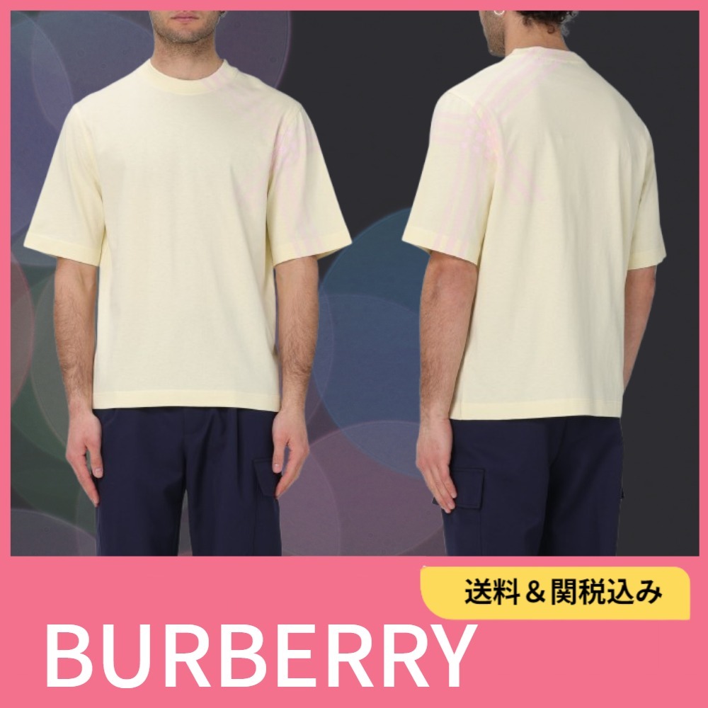 関税込★VIP価格【Burberry】コットンTシャツ コットンTシャツ (ブラック) - ウィメンズ, コットン | Burberry