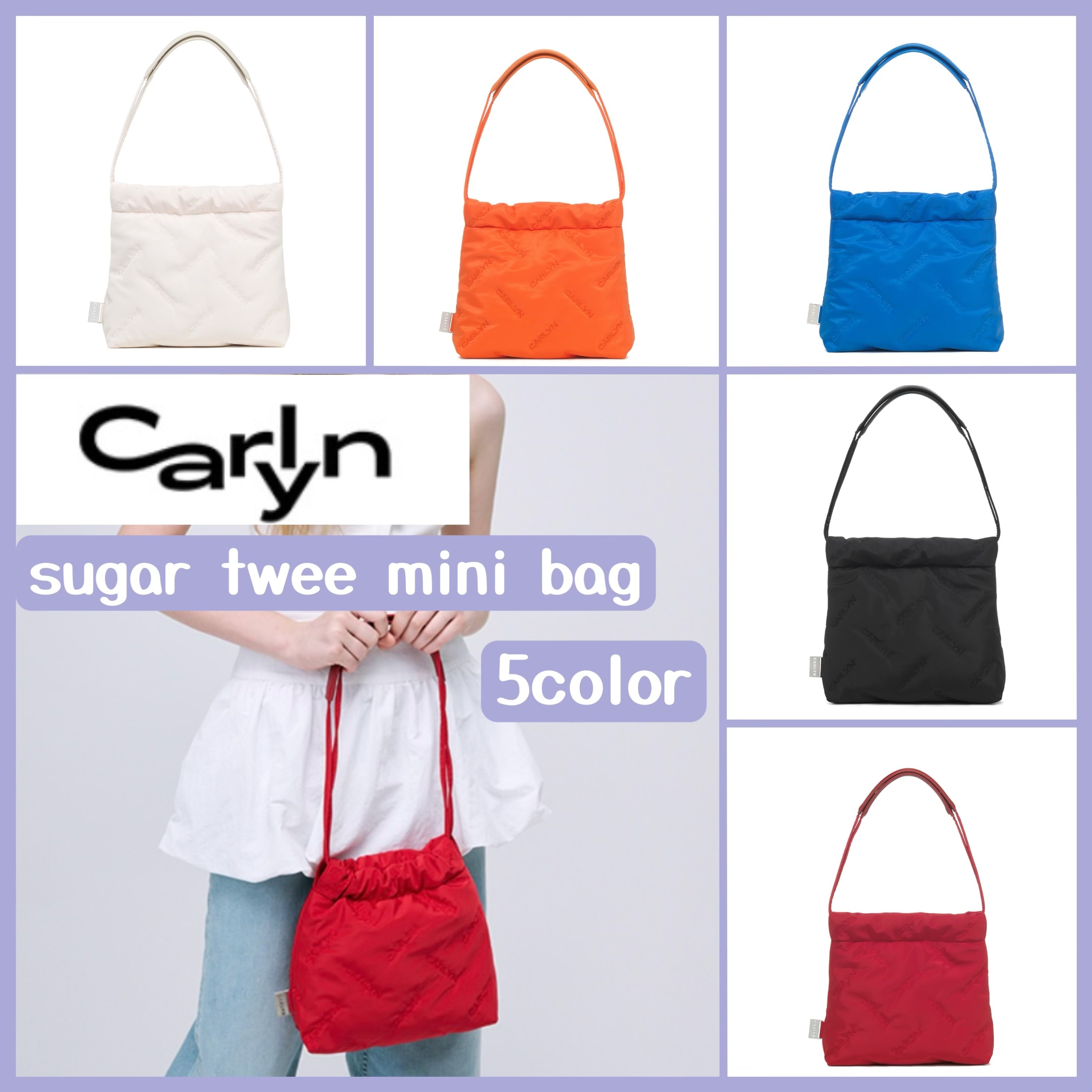 ☆CARLYN☆カーリン☆sugar twee mini bag☆韓国トートバッグ