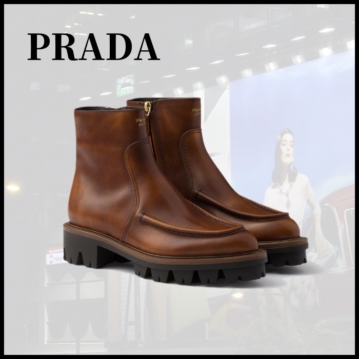 ■PRADA プラダ レザー ブーツ