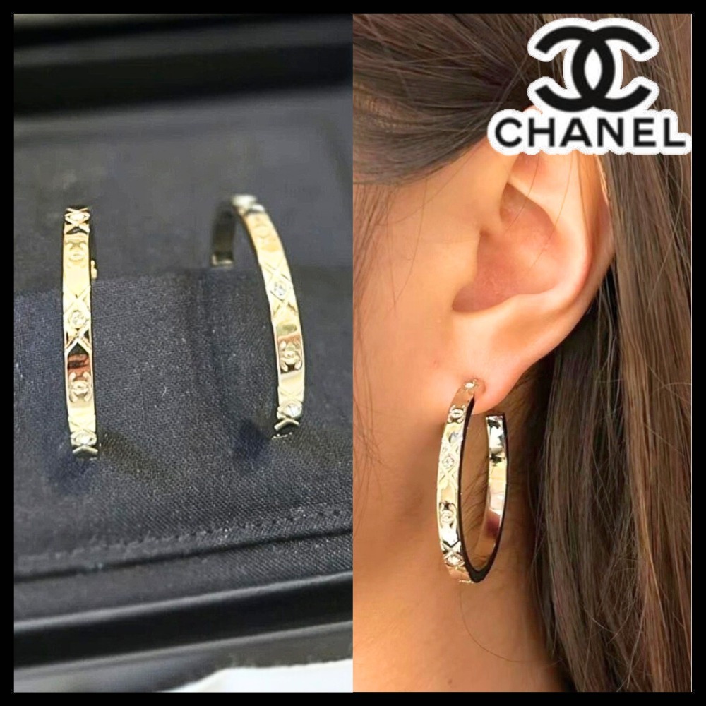 【オシャレにまとまる♡】CHANEL ピアス