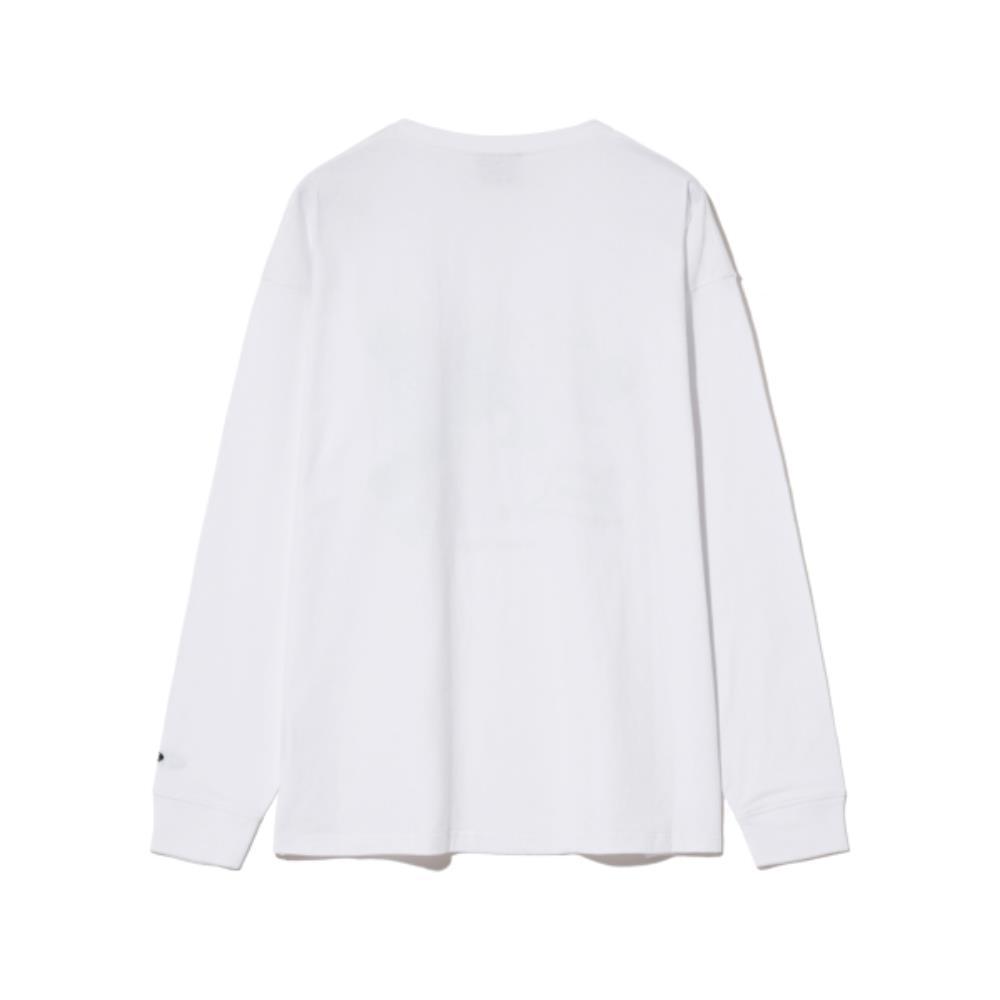 ★TIMCOMIX★ Comics Spray Cartoon Graphic Long Sleeve White