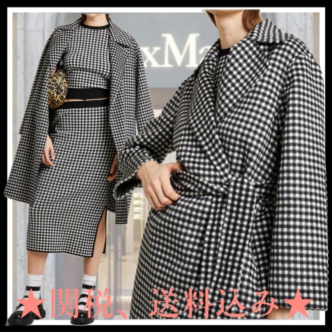 DT★Max Mara★ALCADE ピュアウールコート