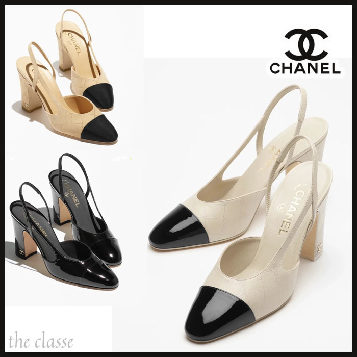 【大人の女性に*】CHANEL スリングバック シューズ 25P