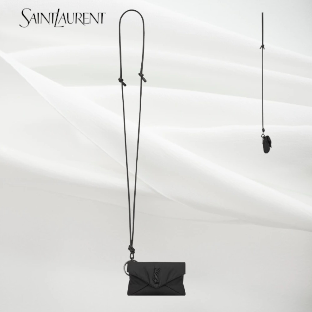 【Saint Laurent】カサンドラ ミニ エンベロープ（ナイロン）