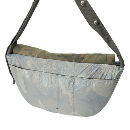 《THUG CLUB》 Clouded Bio Army Messenger Bag