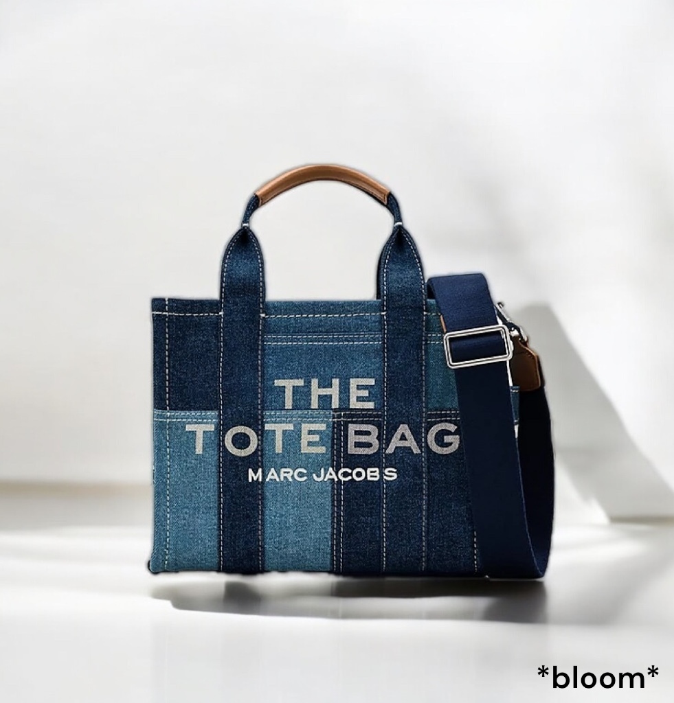 すぐ届く!!《MARC JACOBS》ザ デニム トート バッグ スモール