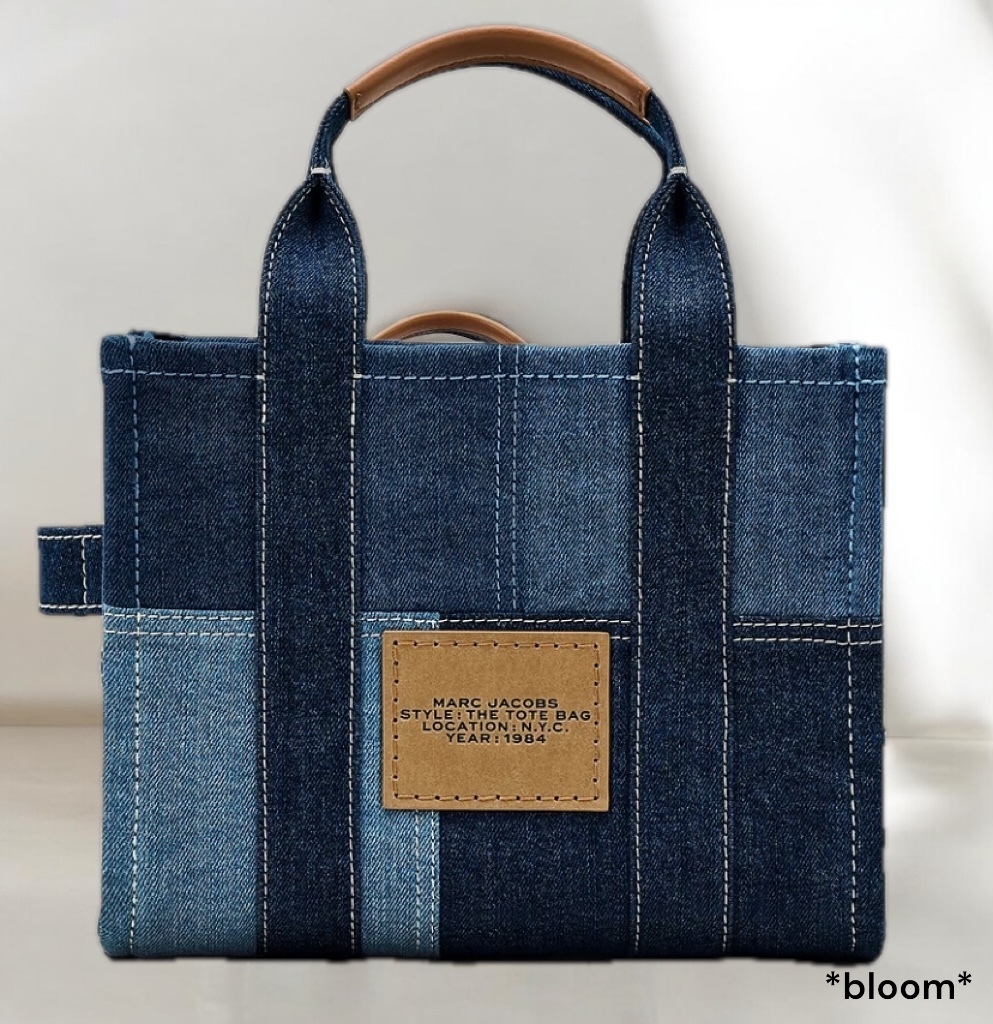 すぐ届く!!《MARC JACOBS》ザ デニム トート バッグ スモール