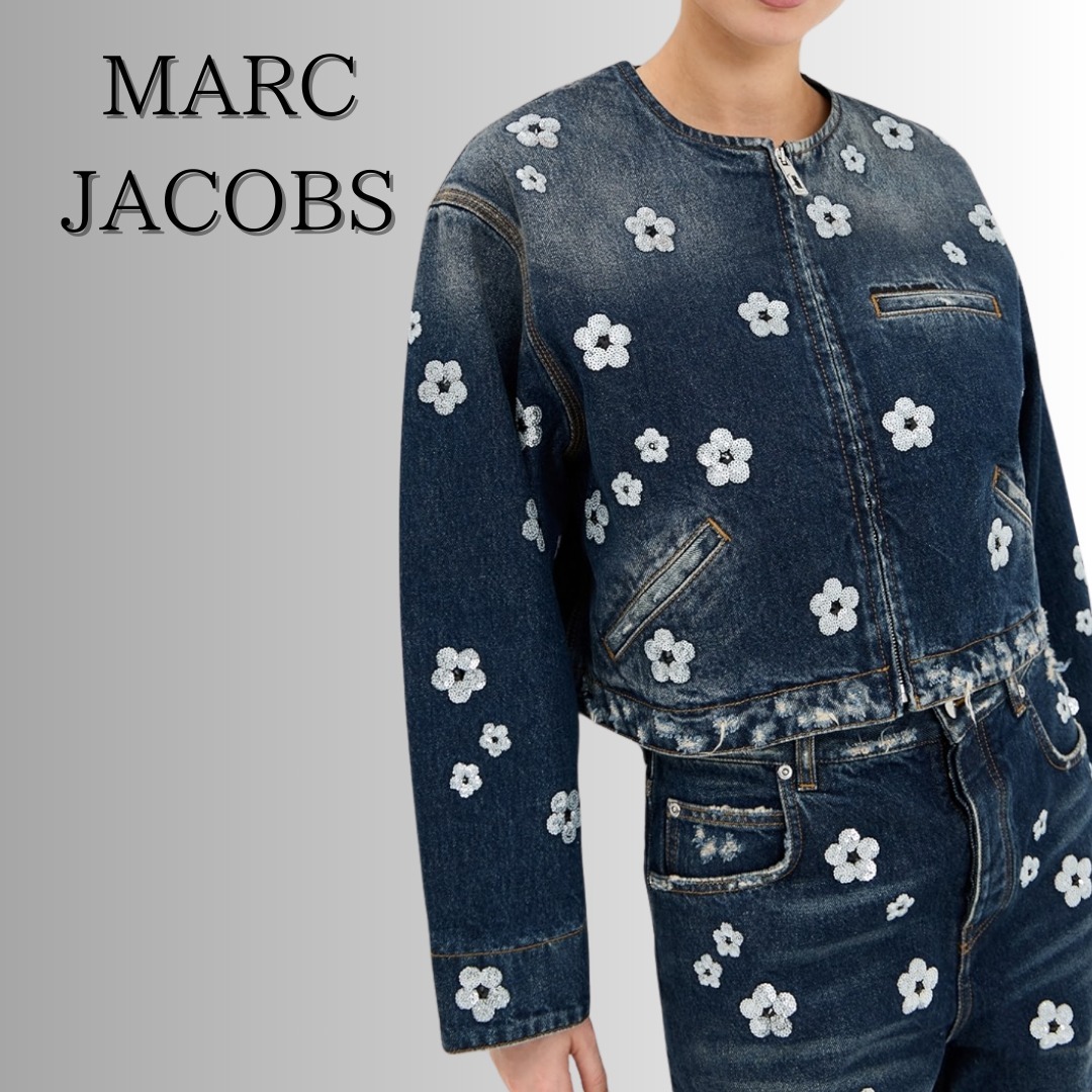 【MARC JACOBS】国内発送★Sequin Daisy Cropped Jacket