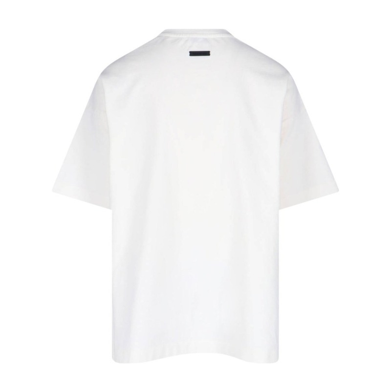 【FEAR OF GOD】\"Eternal\"ロゴTシャツ ホワイト/ グレー