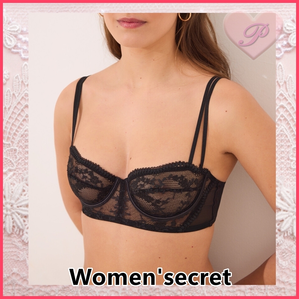 【Women'secret】ノンパテッドレースブラジャー