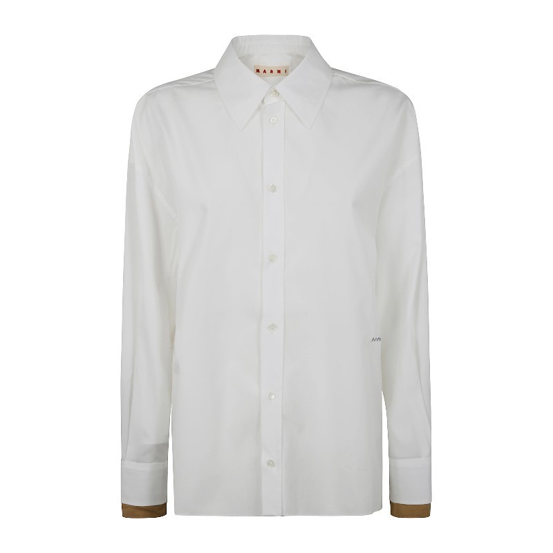 Tシャツ・カットソー MARNI SS25 CLASSIC SHIRT (CAMA0613QS UTC223 00W01)