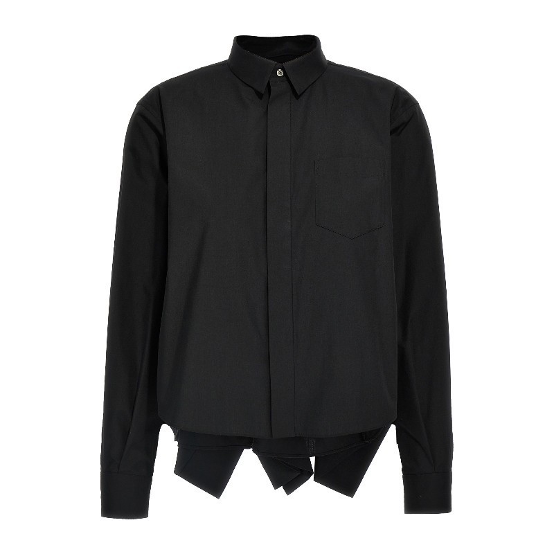 Tシャツ・カットソー sacai SS25 Flounced shirt (2507846 001)