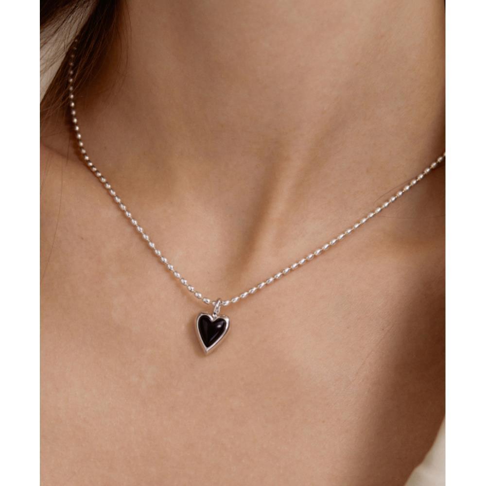 ☆TATIANA☆ Colored Heart Necklace NZ2024