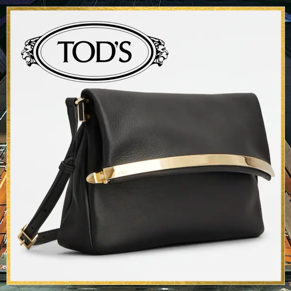 【人気の新作】TOD'S トッズ マゼンタ バッグ フラップ レザー