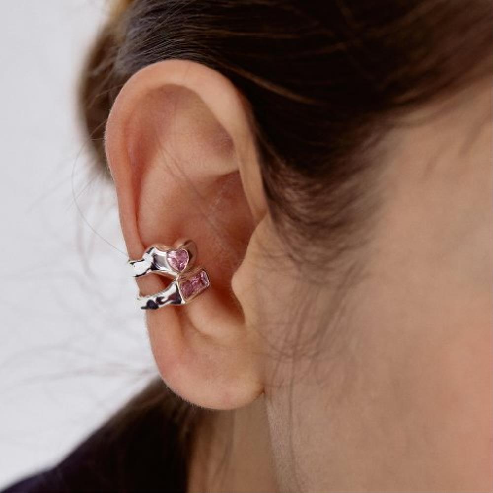 ☆TATIANA☆ SILVER925 Baguette Cubic Earcuff EC1936