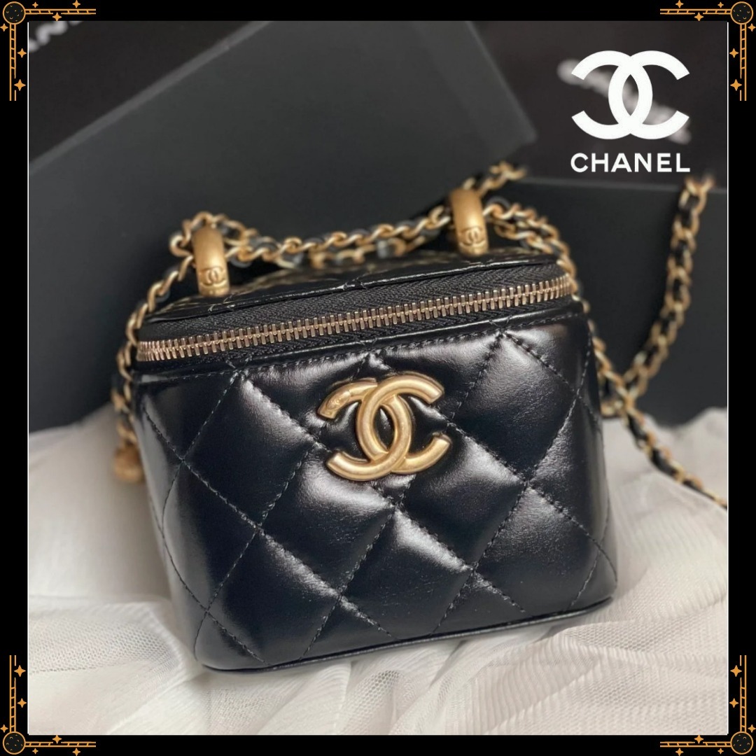 【コンパクトで可愛い】CHANEL -ミニバニティバッグ