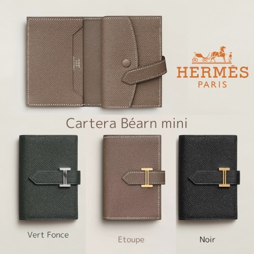コンパクトで機能的♪【HERMES】ミニ財布☆BEARN MINI 送料込み