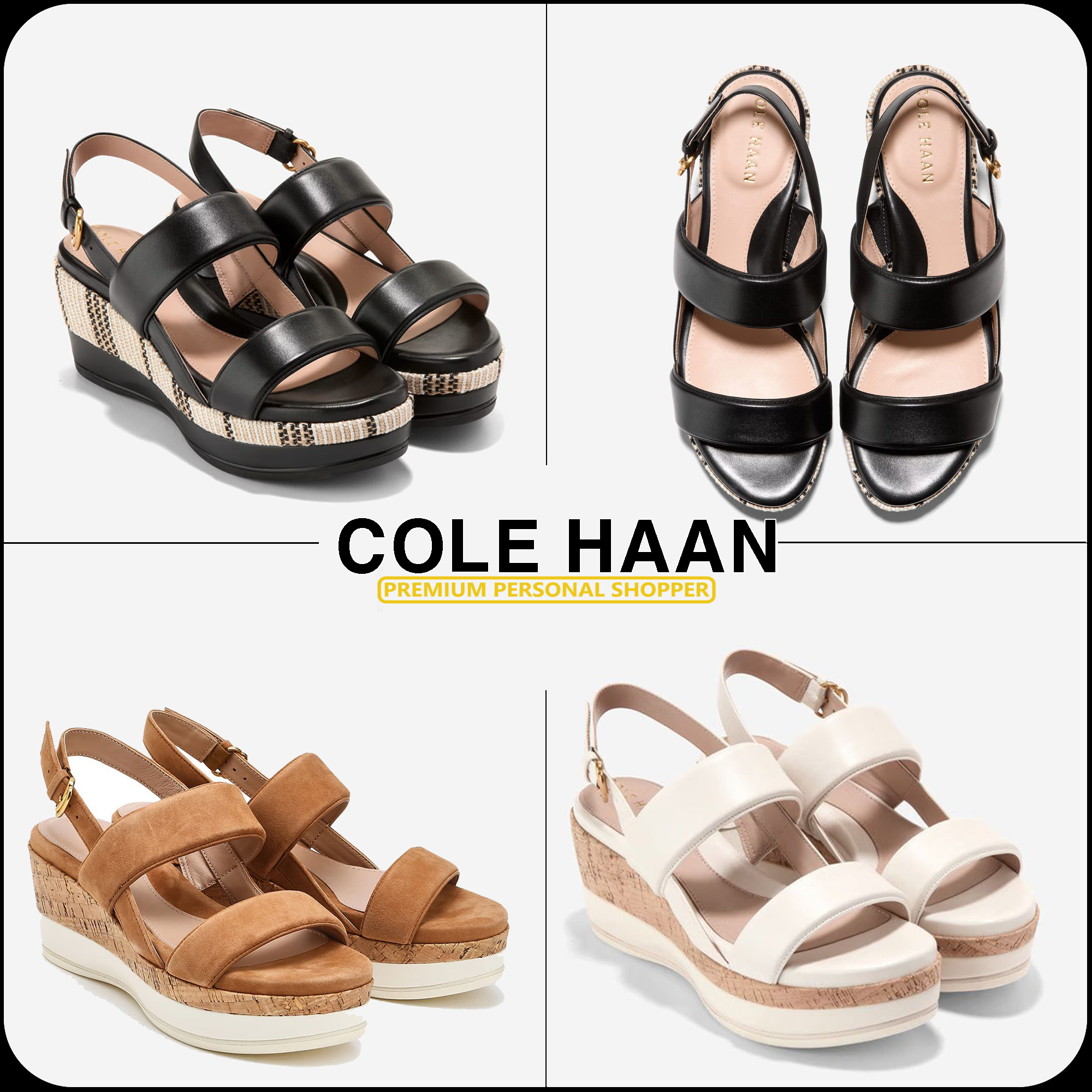 [COLE HAAN]★韓国人気★AISLIN WEDGE SANDAL
