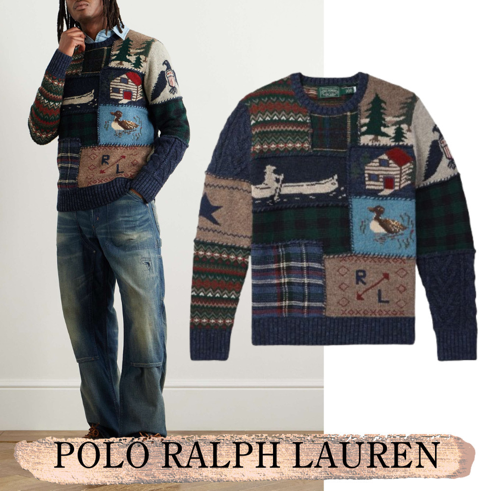 POLO RALPH LAUREN☆関税込☆ポロカントリー ウール混 セーター