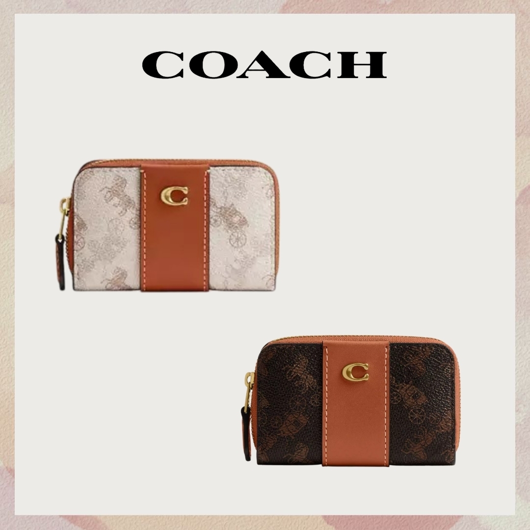 【COACH】エッセンシャル スモールジップアラウンドカードケース