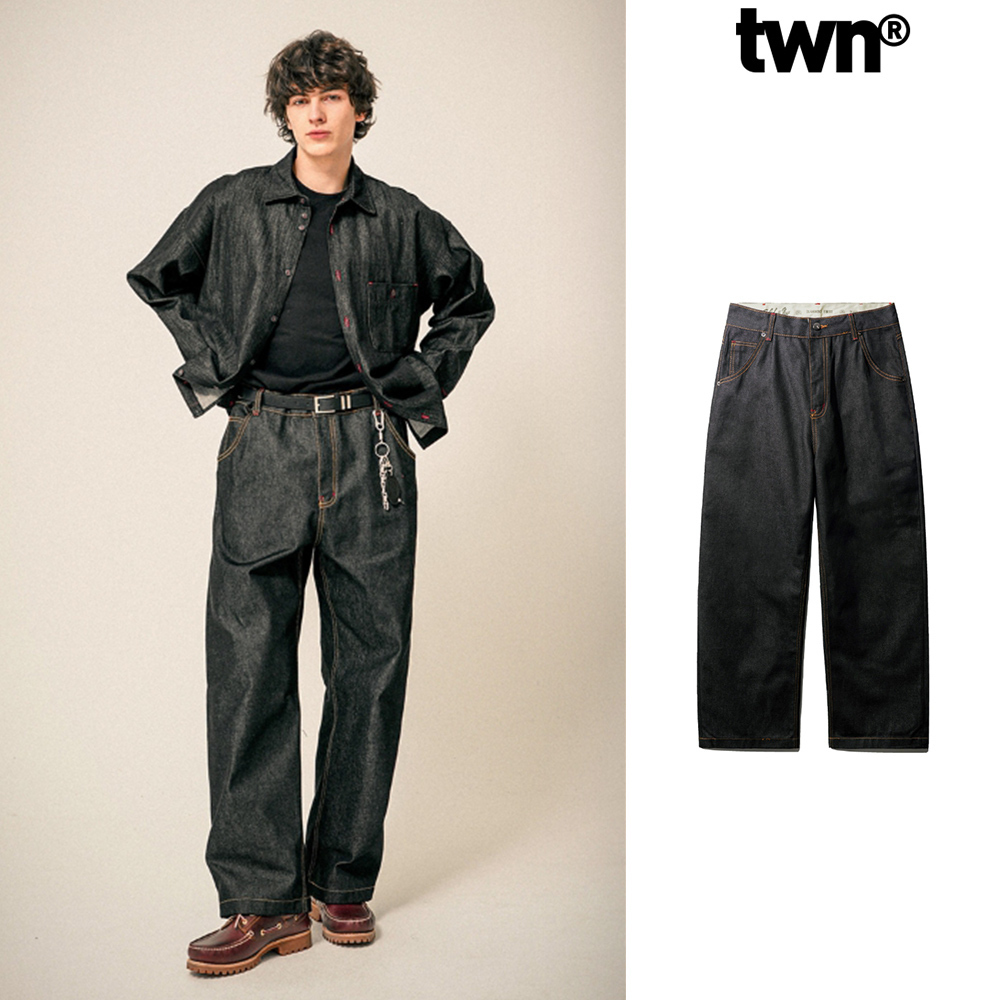 【TWN】25SS★ Fount Carpenter Denim Pants