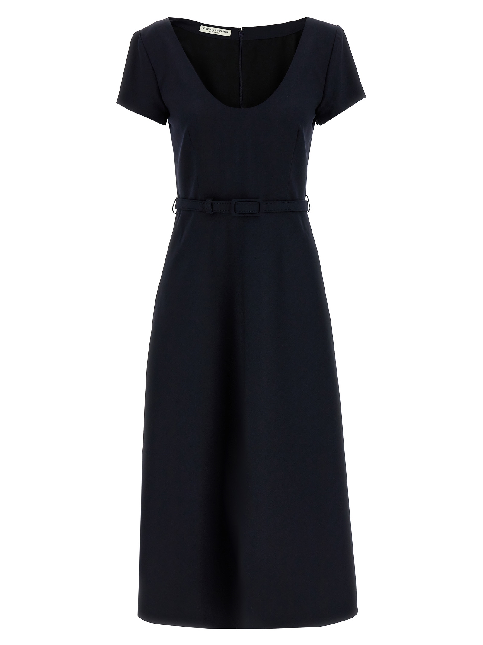 ワンピース ALESSANDRA RICH Belt dress Blue