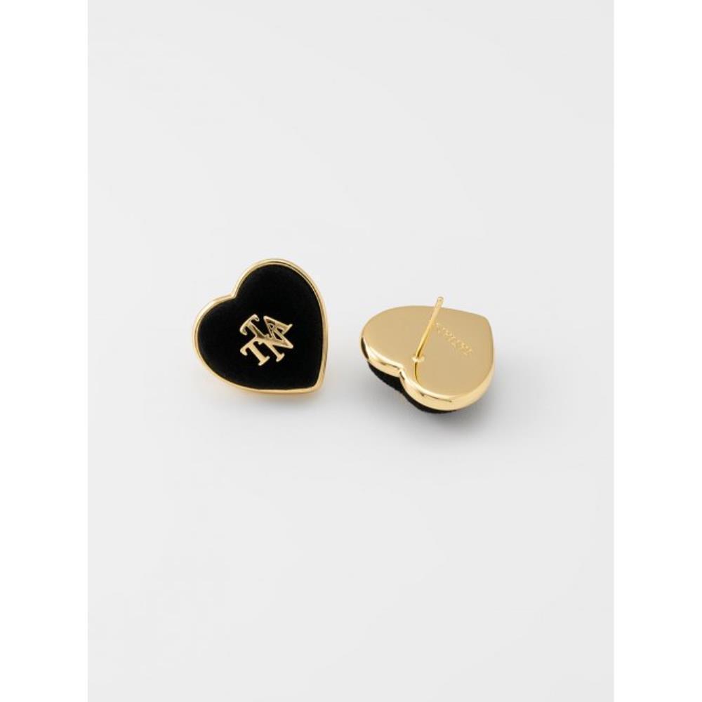 ☆TATIANA☆ Classic Velvet Emblem Earring EC1954