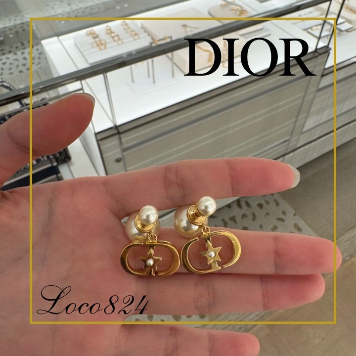 【美しい輝き♪】ディオール ピアス Tribales Dior