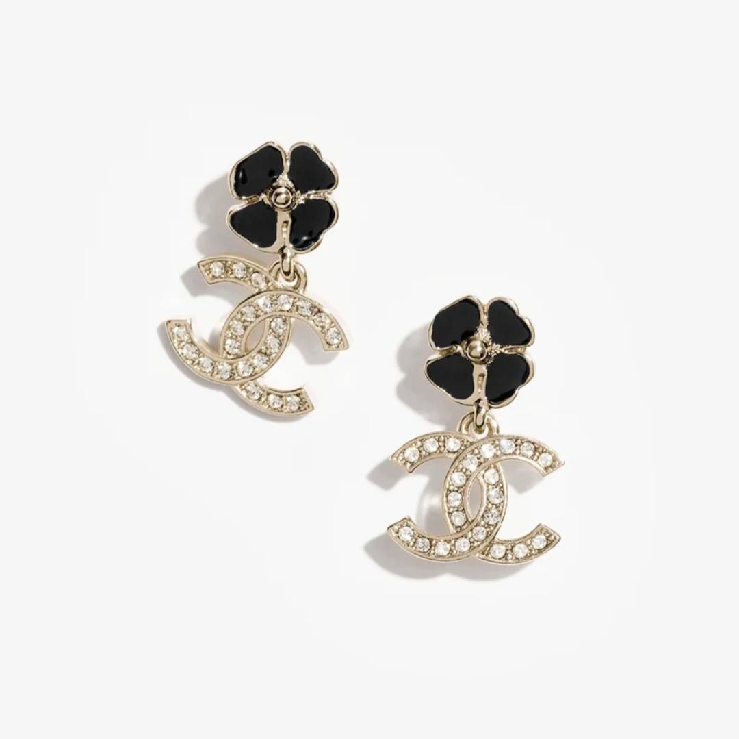 CHANEL シャネル 激レア クローバーピアス