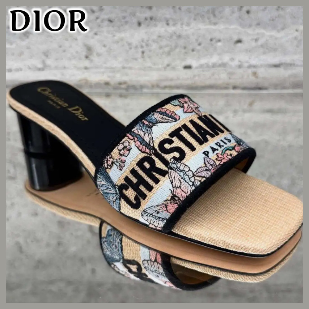 【サッと履くだけでお洒落☆】Dior Dway ヒールスライド
