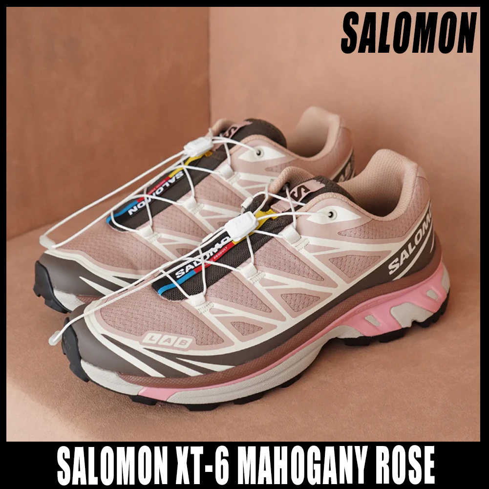 ◆正規品◆SALOMON XT-6 MAHOGANY ROSE◆男女共用◆関税込◆人気