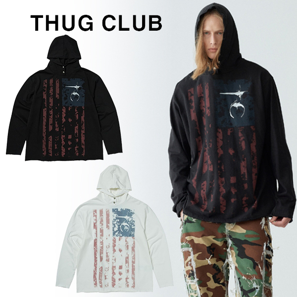【THUG CLUB】Old Glory Hoodie★送料・関税込