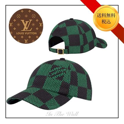 グリーン（緑）系 Louis Vuitton(ルイヴィトン) 帽子(メンズ