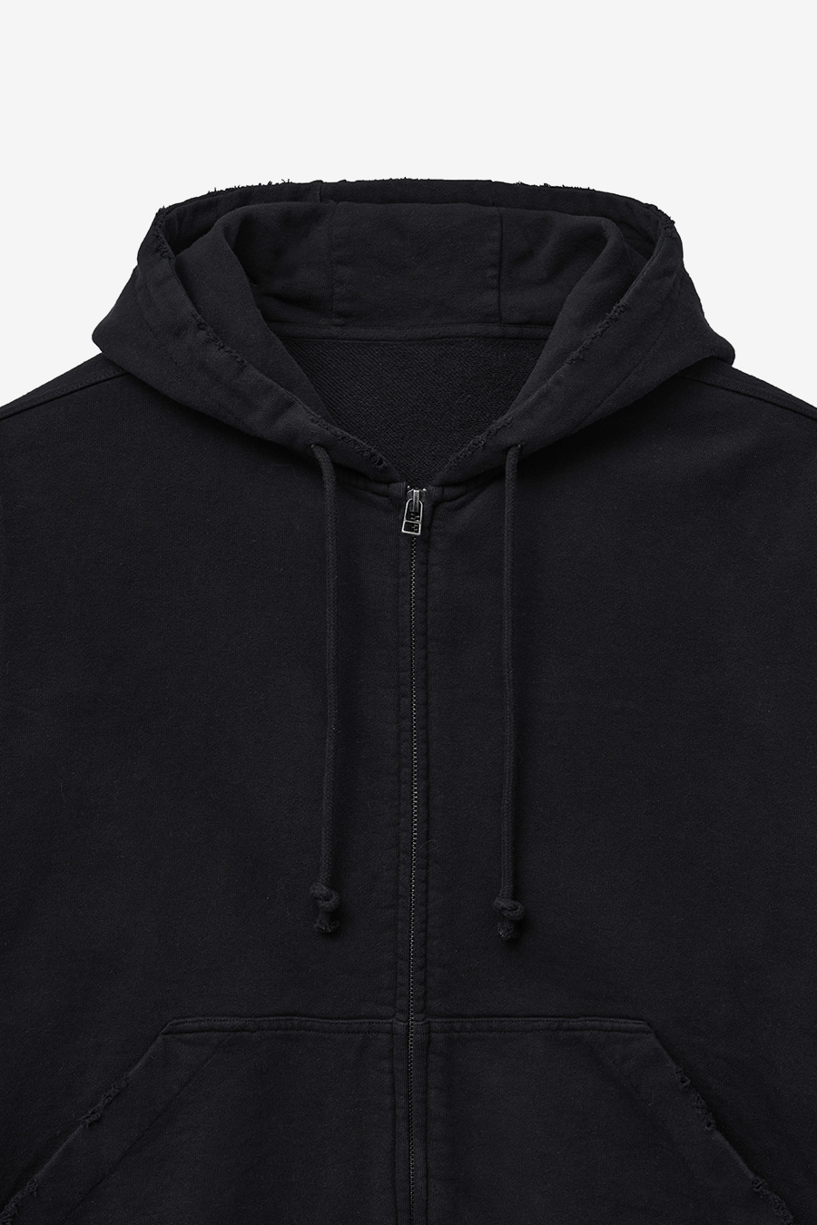 INSILENCE ■ Washed Damage Hooded Zip-Up フード / フーディ MUSINSA | INSILENCE Washed Damage Hooded Zip-Up CHARCOAL