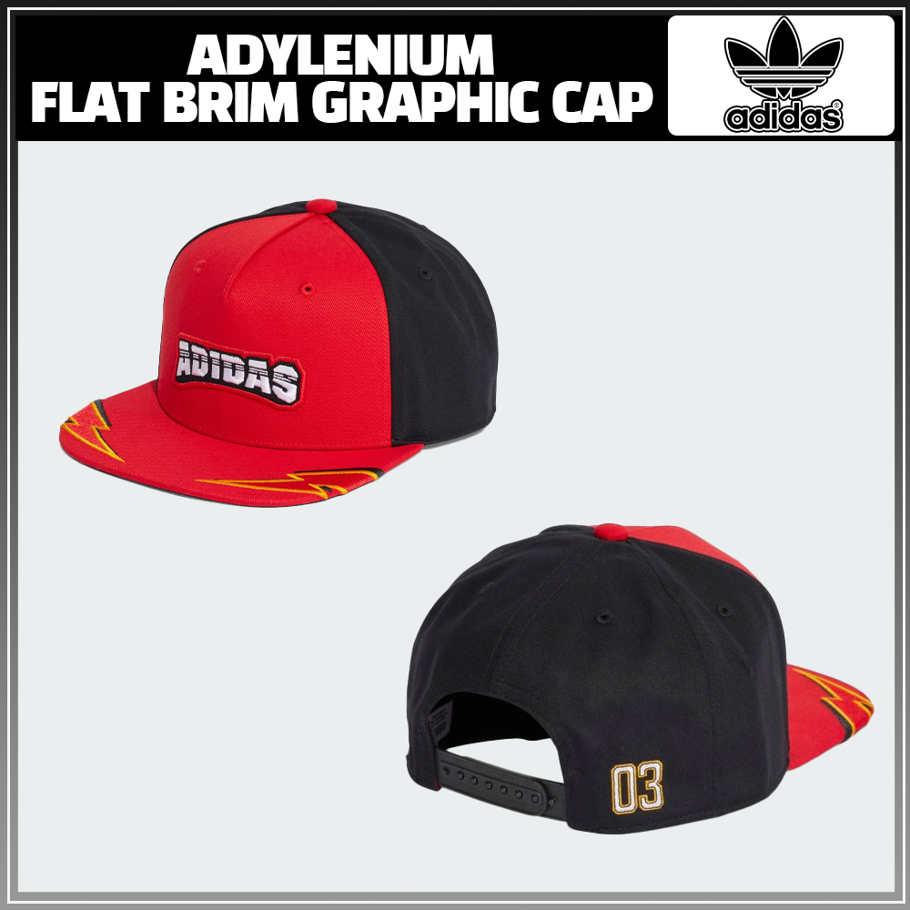 日本未入荷新作【ADIDAS】Adylenium Flat Brim Graphic Cap