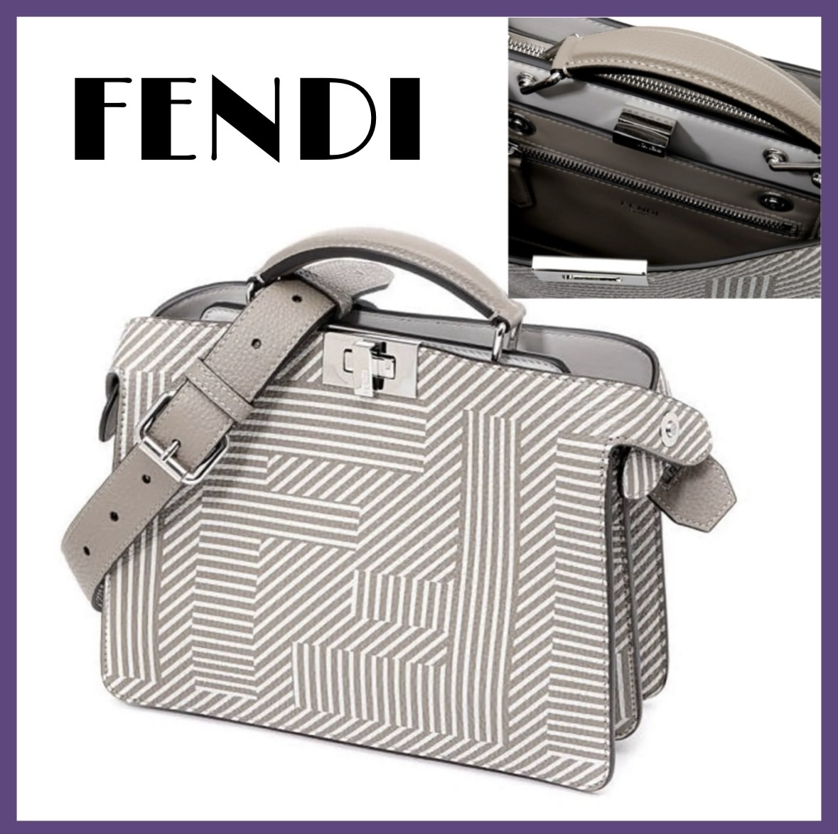 【関税込み】 ☆FENDI☆ PEEKABOO ISeeU ハンドバッグ