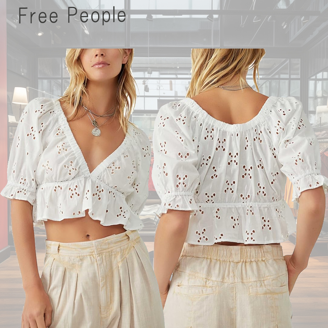 【Free People】ガーデニアトップ