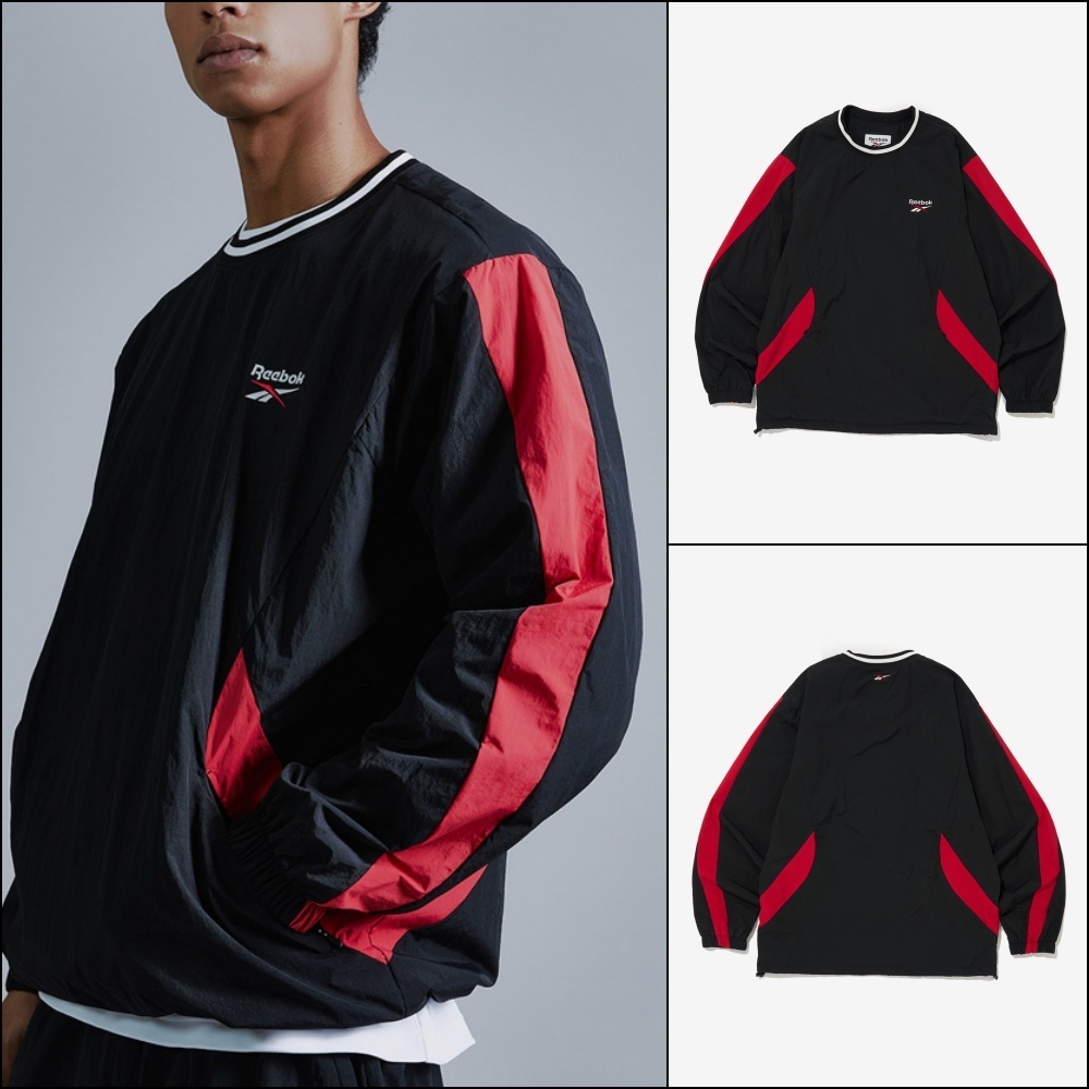 【REEBOK】Heritage Woven Piste 長袖ラウンド★韓国発