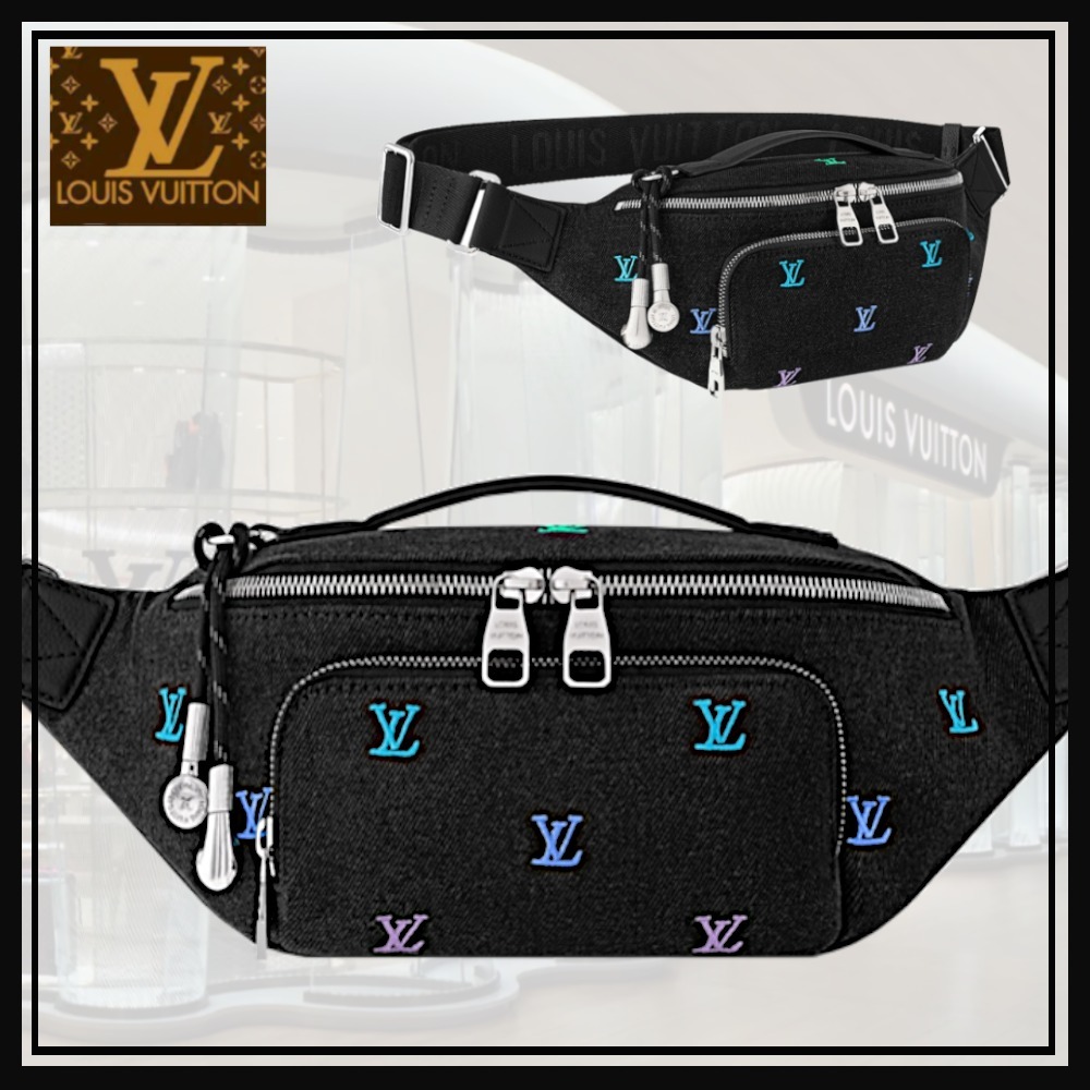 【ブラックにグラデが映える♡】Louis Vuitton バムバッグ