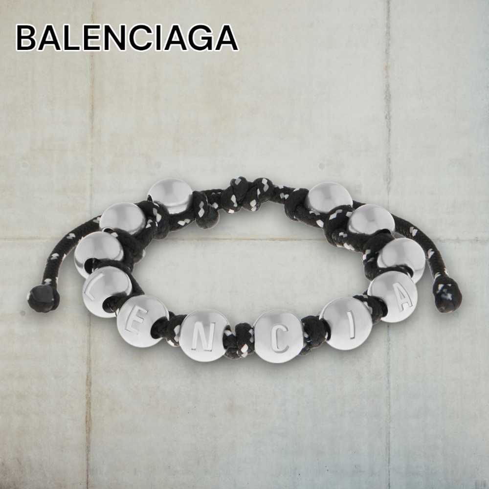 【BALENCIAGA】Malibu Ball ブレスレット シルバー