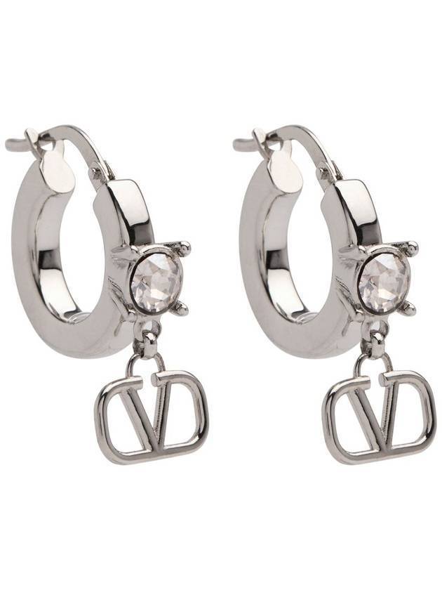 《VALENTINO》 V ロゴ ピアス
